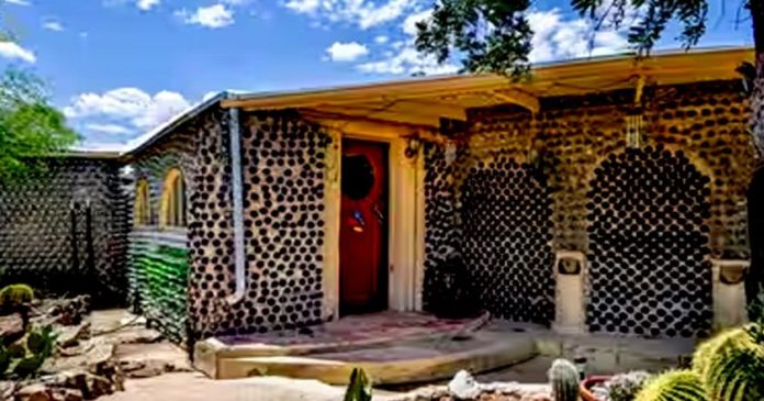 bottle house