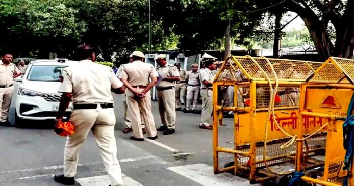 delhi protest
